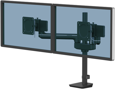Monitorarm Fellowes Tallo Modular 2FS dubbel zwart