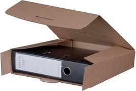 Wikkelverpakking Smartboxpro tbv ordner bruin