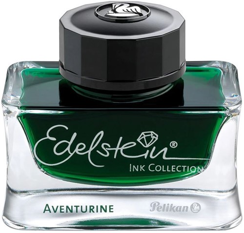 Vulpeninkt Pelikan Edelstein "Aventurine" 50ml - groen