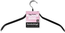 Kledinghanger Peggy Perfect metaal 400mm zwart 3 stuks