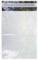 Verzendzak Raadhuis plastic 50my 250x350m wit p/25