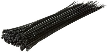 Kabelbinder Logilink nylon 4,4x400mm zwart