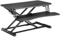 Zit-Sta werkplek Logilink elektrisch 230v zwart
