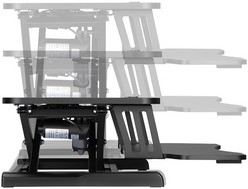 Zit-Sta werkplek Logilink elektrisch 230v zwart-3