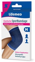 Bandage Lifemed kniebrace maat: M blauw