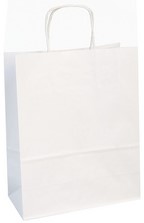 Draagtas Clairfontaine papier 210x160mm wit p/25
