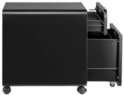 Ladeblok LogiLink 2 lade 50x39x50cm op wieltjes zwart-2