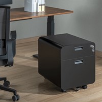 Ladeblok LogiLink 2 lade 50x39x50cm op wieltjes zwart-3