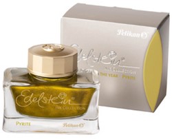 Vulpeninkt Pelikan Edelstein "Pyrite" 50ml - goud