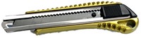 Snijmes Westex Premium 18mm met schuifsluiting goud