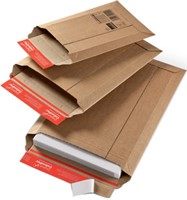 Envelop Colompac A4 karton bruin