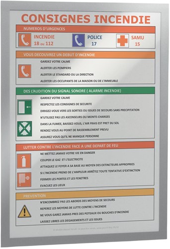 Duraframe Durable 488323 A3 zilvergrijs 6 stuks-2