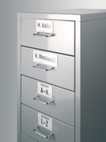 Etikethouder Durable Labelfix 8030.19 200x30mm PP transparant p/5-3