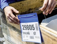 Insteekhoes Durable 1754 met metalen beugelophangsysteem A4 liggend blauw-2