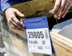 Insteekhoes Durable 1752 met metalen beugelophangsysteem A5 liggend blauw-2