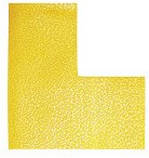 Vloermarkeringssticker Durable 1702.04 "L"-vorm geel p/10