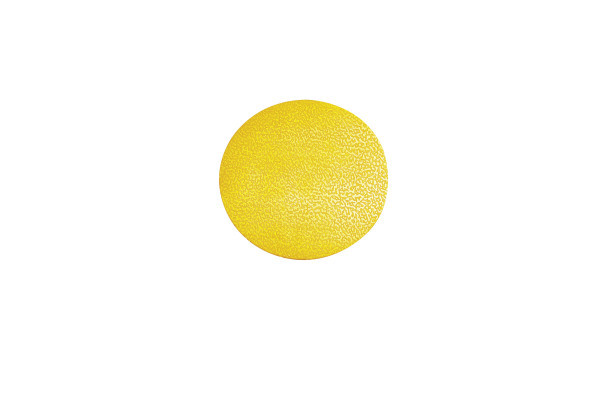Vloermarkeringssticker Durable 1704.04 "Punt"-vorm geel p/10