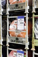 Insteekhoes Durable 1747 extra sterk magnetisch A4 staand blauw p/10-2