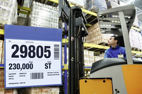 Insteekhoes Durable 1748 extra sterk magnetisch A4 liggend blauw p/10-2