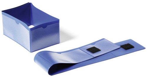 Insteekhoes Durable 1724 voor palletvoet blauw p/50