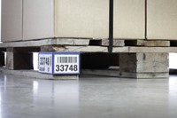 Insteekhoes Durable 1724 voor palletvoet blauw p/50-2