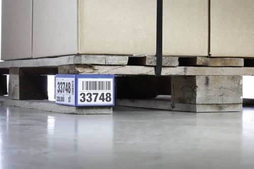 Insteekhoes Durable 1724 voor palletvoet blauw p/50-2