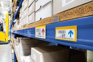 Insteekhoes Durable 1743 magnetisch A5 liggend geel p/50-2