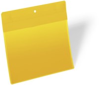 Insteekhoes Durable 1746 extra sterk magnetisch A5 liggend geel p/10