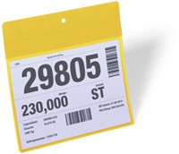 Insteekhoes Durable 1746 extra sterk magnetisch A5 liggend geel p/10-2