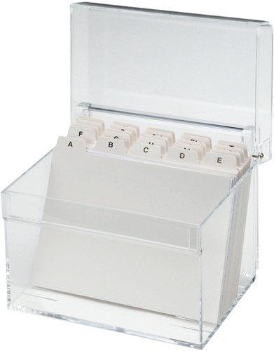 Kaartenbak Maul met index DIN A6 acryl-3