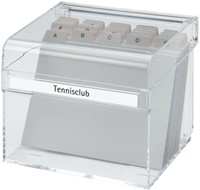 Kaartenbak Maul met index DIN A6 acryl-2
