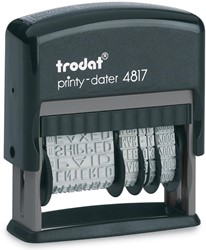 Woord-datumstempel Trodat 4817 3,8mm