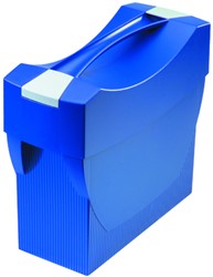 Hangmappenkoffer Han Swing A4 met deksel blauw