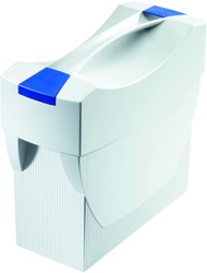 Hangmappenkoffer Han Swing A4 met deksel lichtgrijs