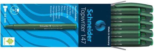 Fineliner Schneider Topwriter 147 0.6mm groen-3