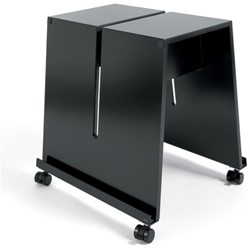 Standaard Sigel Agile Meet up (tbv Meet up prikbord en whitebord) verrijdbaar zwart