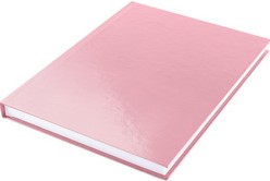 Notitieboek Kangaro A5 160blz lijn 80gr roze