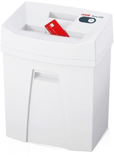 Papiervernietiger HSM Pure 220 stroken 39mm-3