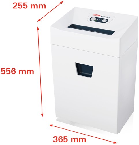 Papiervernietiger HSM Pure 320 stroken 39mm-2
