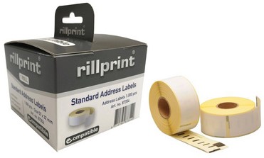 Etiket Rillprint labelprint 104x159mm Dymo 4XL à 220 etiketten p/rol