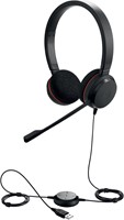 Headset Jabra Evolve 20 SE MS Stereo Bedraad Hoofdband Kantoor/callcenter USB Type-A Zwart-2