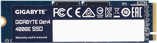GIGABYTE Gen4 4000E 500 GB M.2 PCI Express 4.0 NVMe 3D NAND