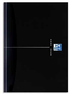Notitieboek Oxford Essentials A5 96vel gelinieerd zwart