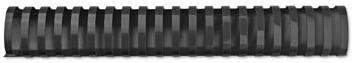 Bindrug GBC 32mm 21rings A4 zwart 50stuks 