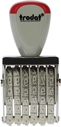 Nummerstempel Trodat 1556 5mm 6-cijfers