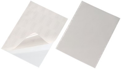 Insteekhoes Durable 8527 pocketfix U-map A4 zelfklevend p/50