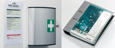 Insteekhoes Durable 8527 pocketfix U-map A4 zelfklevend p/50-2