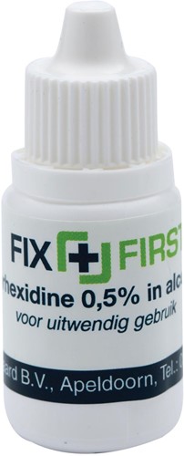 Ontsmettingsmiddel op basis van alcohol Fixfirst 10cc