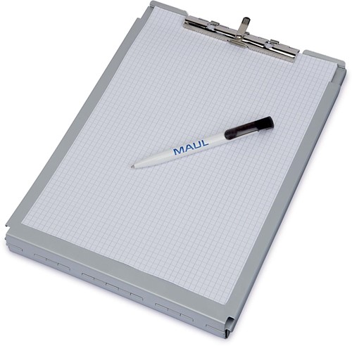 Klembordkoffer MAUL Case A4 topopening aluminium-2