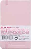 Schetsboek Talens Art Creation 80 witte vellen 140gr 90x140mm roze-2